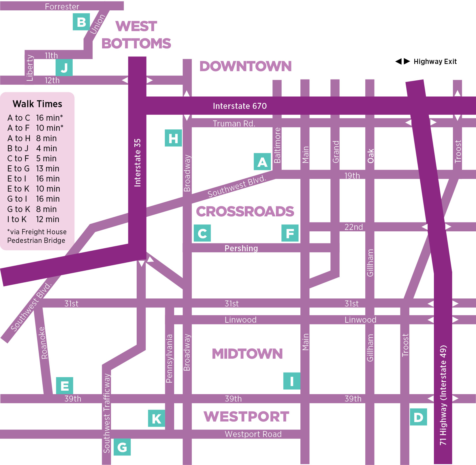 venuemap Kansas City Fringe Festival