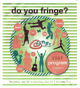 KC Fringe 2007 Print Program Cover