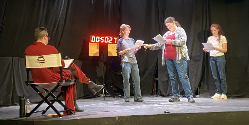 2025 KC Fringe Festival Show Director's Cut. Photo by: Gordon Gilges.